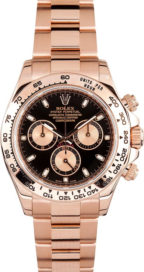 rolex daytona oro everose prezzo|rolex daytona rose gold 116505.